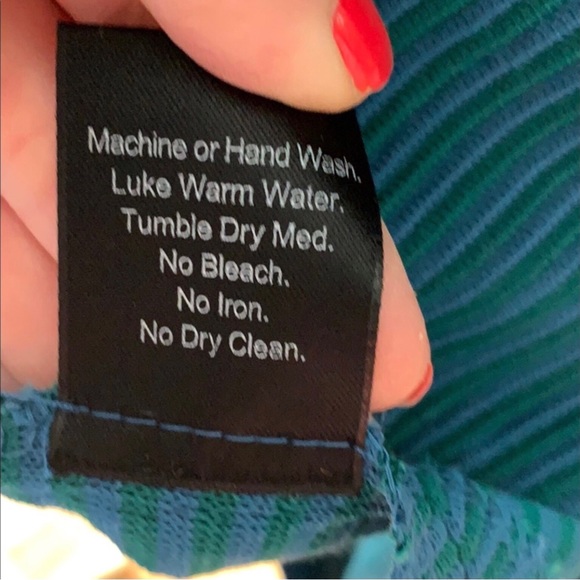 Designer MISOOK Striped Green and Blue Jacket with Decorative Buttons - Picture 7 of 11